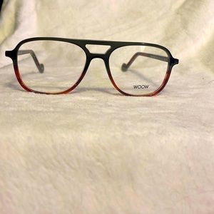 Eyeglasses WOOW WOOL STREET 3 6151 Two-tones Grey - Red Horn